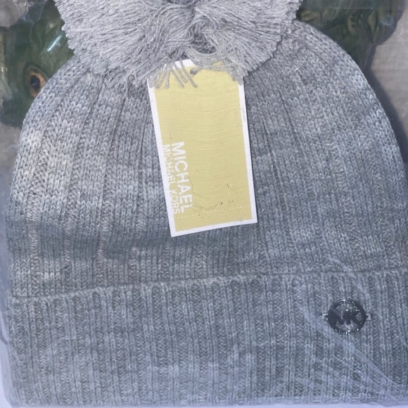 MICHAEL KORS Pom Pom Knit Beanie main image 6